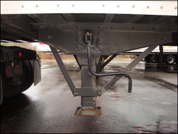 Which is true when rolling up the landing gear to complete the coupling process?