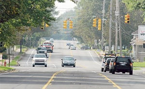 You may only drive for ____ feet in the center left turn lane