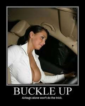 The following statements regarding seatbelt use are true EXCEPT: