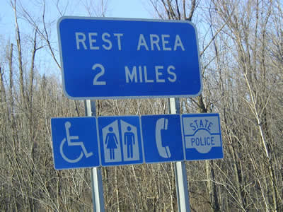 In general, you should stop for a rest: