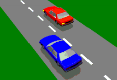 If an overtaking vehicle signals that it must move in, in front of you, you should do which of the following?