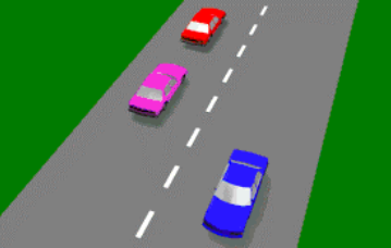 Another vehicle is overtaking you on your right. You commit a traffic offence if you do which of the following?