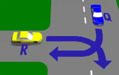 You wish to make a right-hand turn from a ONE WAY STREET with no arrows marked on the roadway. Where should you position your vehicle?