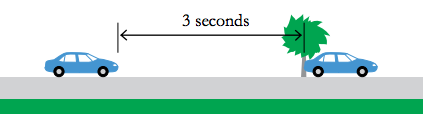 What is the three second rule?