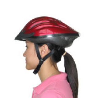 Is this a correct way of wearing a helmet?