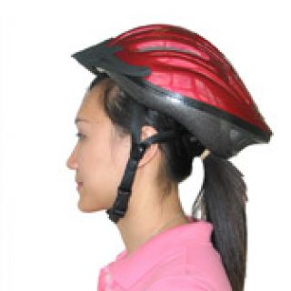 Is this a correct way of wearing a helmet?