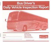 When must the driver inspection report be complete?