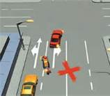 Before you change lanes, make sure you: