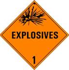 A vehicle contains 500 pounds each of explosives A and B, you must use: