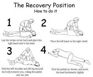 What is the recovery position for?