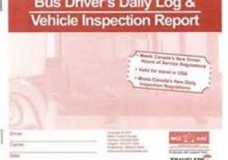 If you work as an interstate carrier, you must complete a written inspection report for each bus driver.