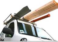 Any load that is carried on a roof rack should be: