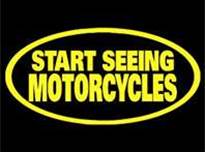 Motorists often misjudge the approach speed of motorcycles because: