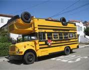 A school bus is: every motor vehicle used for the transportation of children to or from school or school activities.