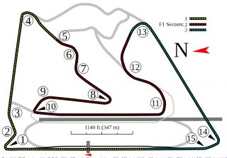 Which city is the Formula 1 Bahrain International Circuit located?