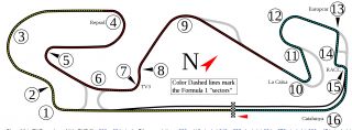 Which country is the Formula 1 Circuit de Catalunya located?