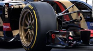 What is the current tire provider of F1 Formula 1?