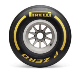 What are the yellow tires in F1?