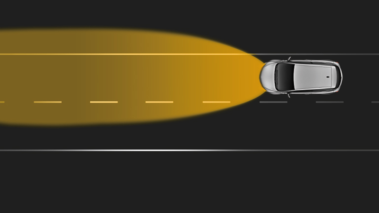 If you are driving at night, you should not use high-beam headlights within _________ of oncoming vehicles.