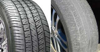 It is dangerous to drive with bald tyres since: