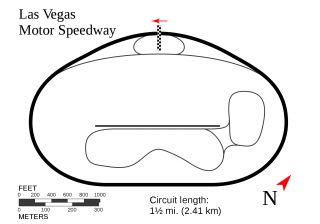 What is the nickname of NASCAR's Las Vegas Motor Speedway?