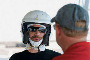 Driving on a race track is demanding on the following EXCEPT which?