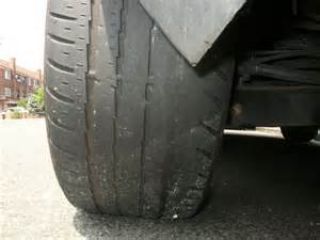If it feels like your tires have lost traction with the surface of the road, you should: