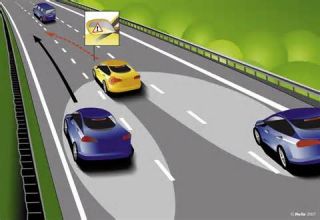 When changing lanes, look over your shoulder in the direction you plan to move to make sure there are no other vehicles in:
