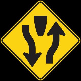 This curved arrow sign indicates that: