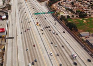 The right lane on a freeway should remain open for ________ as much as possible.