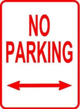 Which of the following cannot be considered a no-parking zone?