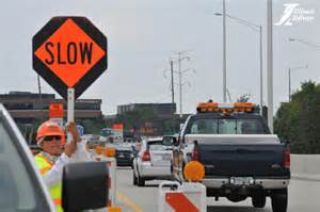 All of the following are tips to remember when you travel through a work zone except: