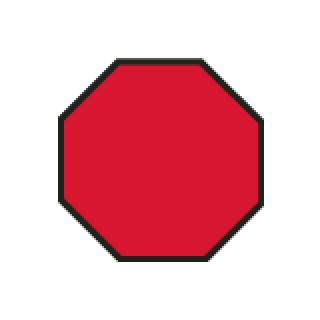 The octagonal shape in the figure is: