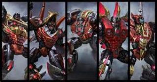 Who is the leader of the Dinobots?