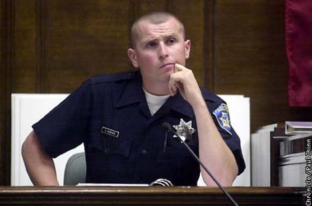 Are you allowed to cross-examine a police officer in traffic court?