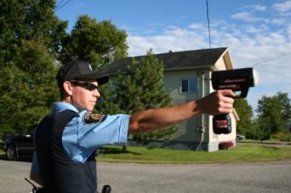 Are police radar guns always accurate?