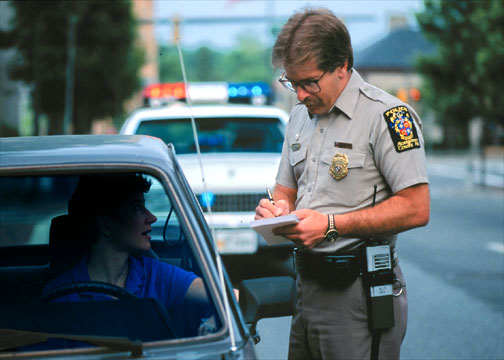 If you are pulled over, you should give a good reason why you broke the law.