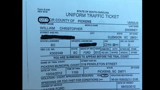 What happens if there is some information missing on your traffic ticket?