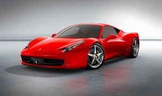 Which Autobot's vehicle form is a Ferarri 458 Italia?