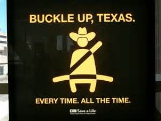 The law of Texas requires that _________ in a passenger vehicle must wear seat belts all the time.