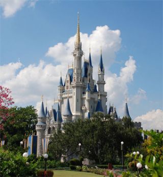The Cinderella Castle says: You're outta gas!