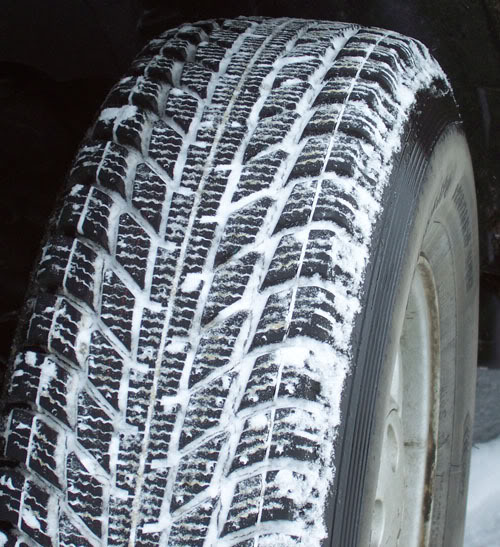 Which is the most common type of winter tire?
