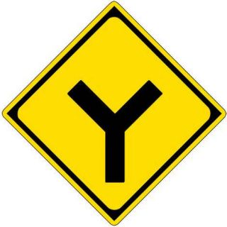 What does this yellow warning sign mean?